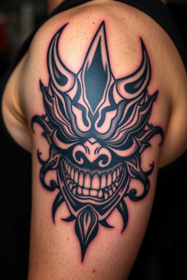 Blackwork tattoo