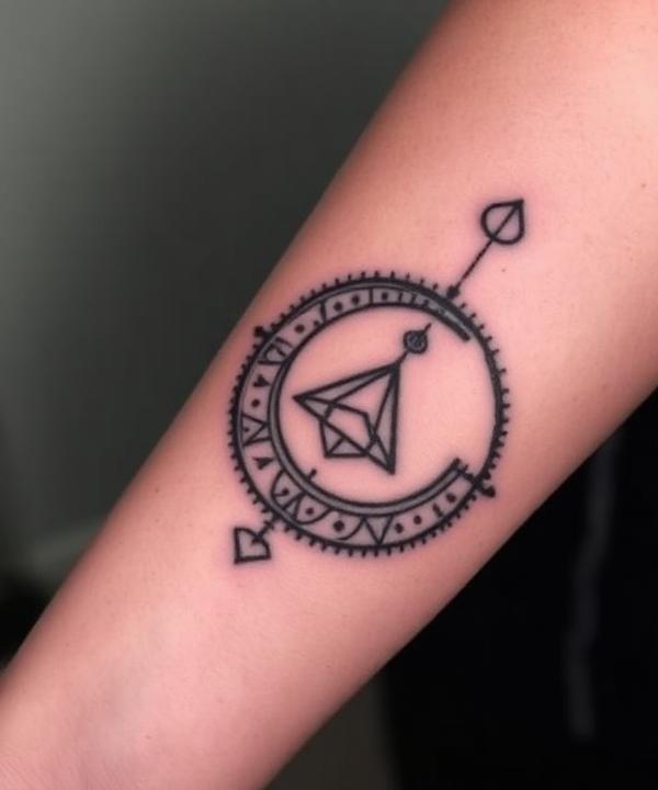 Geometric tattoo