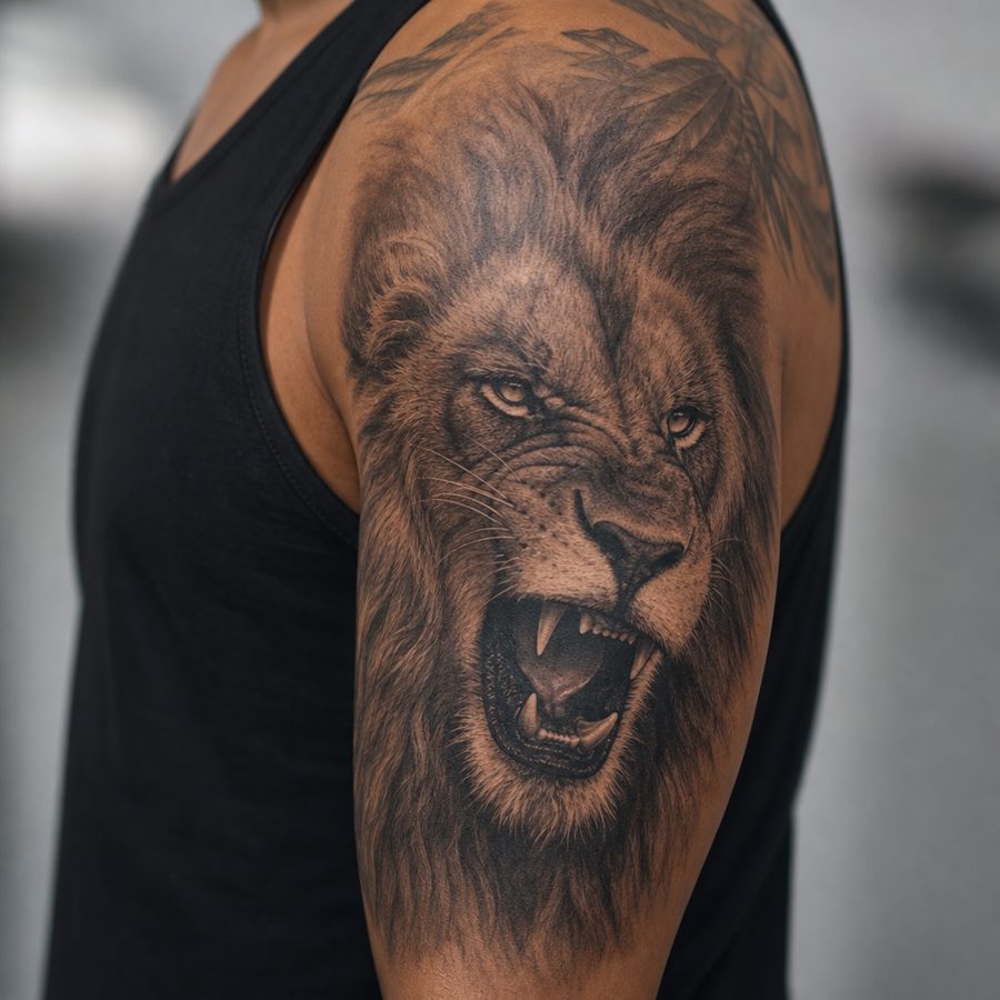 Realism tattoo on Sleeve